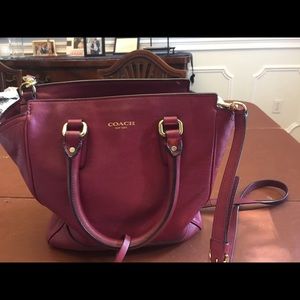 Coach leather crossbody